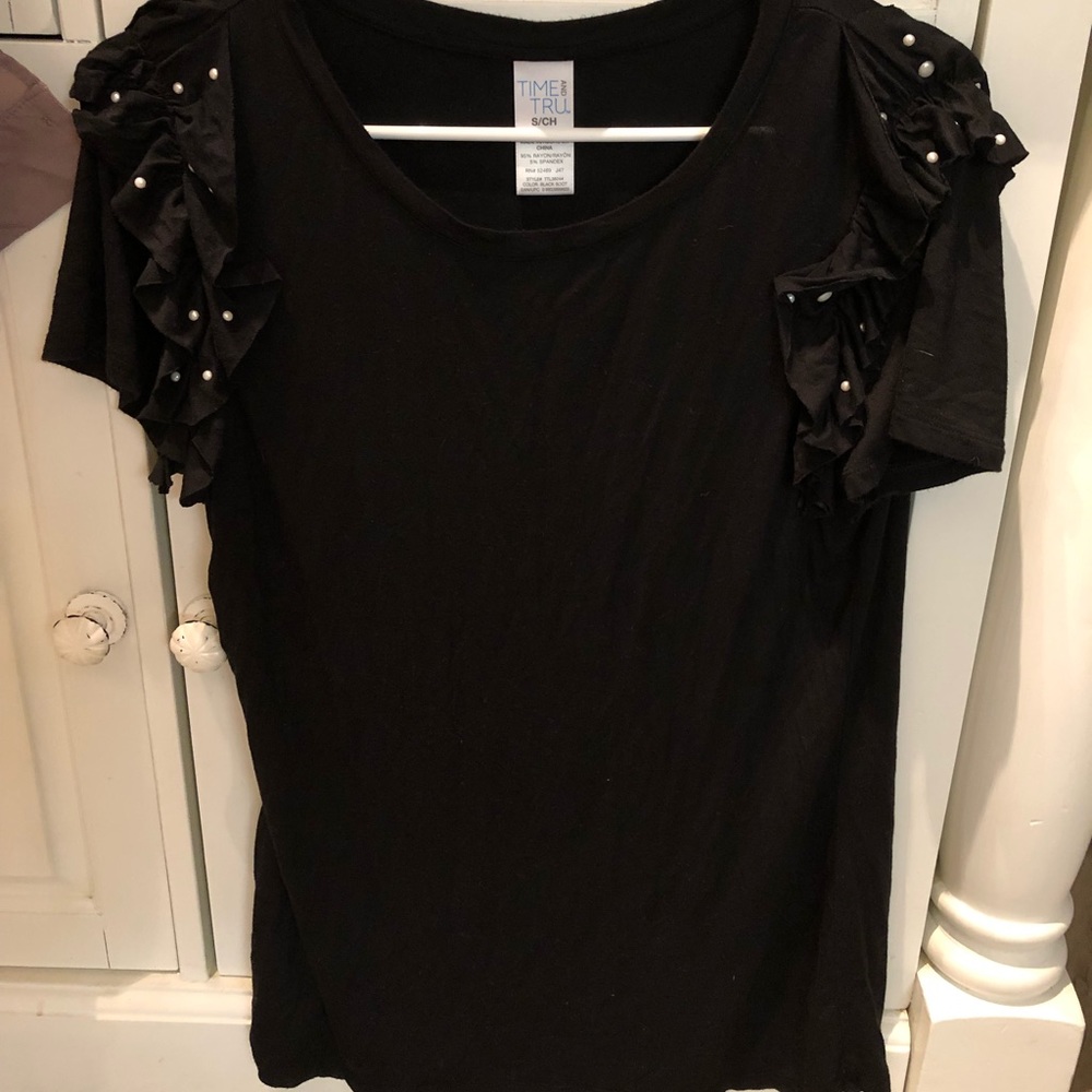 Statement sleeve blouse